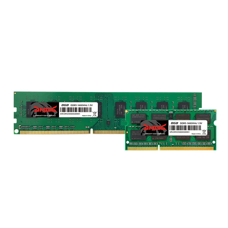 ชิ้นส่วนคอมพิวเตอร์ตั้งโต๊ะเมมโมรี่ Ddr3หน่วยความจำ DDR 3 8 GB 4GB 8 GB 8 GB Ddr3ไดม์ยาว