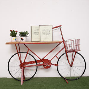 <span class=keywords><strong>Soporte</strong></span> de flores para <span class=keywords><strong>bicicleta</strong></span>, Decoración de mesa Industrial, creativo, grande, Retro - Product Image 1