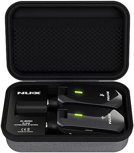 Sistema Wireless NUX C-5RC 5.8GHz per Chitarra Attiva e Passiva Trasmettitore e Ricevitore UHF per Chitarra Bassa Interferenza Abbinamento Automatico con Custodia di Ricarica - Product Image 6