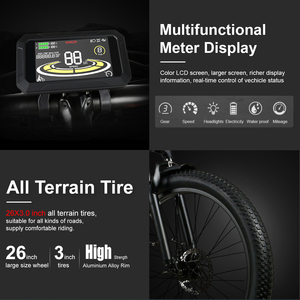 UK in stock Aluminum Alloy <b>Frame</b> 48V 14Ah Thumb Throttle rts Electric City Bike - Product Image 4