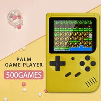 Nouvelle Offre Choc Prix Usine : Console de Jeu Vidéo Portable Mince avec Manette Intégrée 3,0 Pouces pour Enfants, Préchargée en Jeux