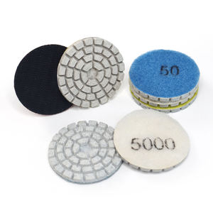 2 inç 50mm ıslak elmas parlatma pedi için mermer kuvars reçine elmas parlatma tekerleği granit elmas için taşlama diski - Product Image 4