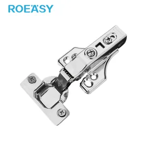 ROEASY家具35毫米杯软关闭液压不锈钢柜门铰链