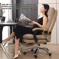 Fauteuil de Direction Inclinable en Gros pour Bureau à Domicile, Chaise de Loisirs pour Ordinateur, Canapé Confortable avec Dossier et Siège pour Salle d'Étude
