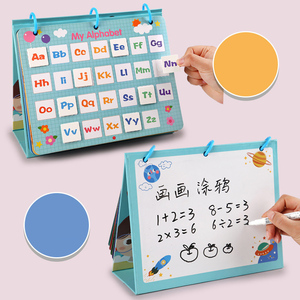 Último juguete educativo de cognición del alfabeto para niños, aprendizaje preescolar, libro de pasta de pensamiento lógico Montessori, mi primer libro ocupado - Product Image 4
