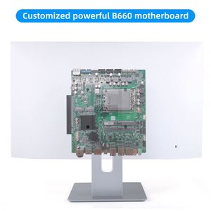 Komputer Desktop 23.8 inci, Pc semua dalam satu Pc Monoblock i3 i5 i7 komputer rumah kantor Pc - Product Image 3