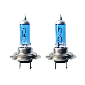 2 Buah Super Putih 100W H1 H4 H7 H8 H11 9005 HB3 9006 HB4 H27 880 881 Lampu Depan 6000K Xtreme Biru 12V Bohlam Lampu Halogen Mobil