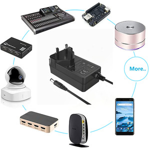 多插头可互换充电器英国欧盟美国插头，用于发光二极管灯36W 5V 9V 12V 15V 19V 24V 36v交流DC电源适配器 - Product Image 6
