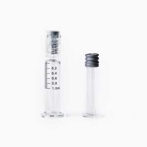 Seringues en verre borosilicate de 1 ml avec embout Luer Lock, personnalisables par le fournisseur, emballage DAB - Product Image 5