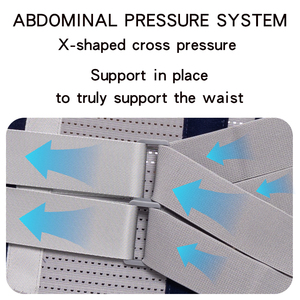 Sport-Fitness-Taillengürtel mit Lendenwirbelstützplatte, Taillenstütze, Gesundheitspflegegerät - Product Image 4