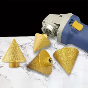 Broca de Biselado de Diamante con Rosca M14, Broca de Expansión Cónica de 38/50 mm, Broca Avellanadora, Disco de Pulir para Cerámica y Mármol M10 - Product Image 1