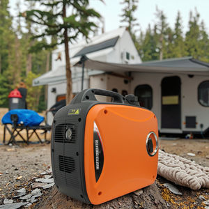 12V/24V 저소음 가솔린 발전기, 가정용 초소형 아웃도어 캠핑카 핸드헬드 휴대용 2.5kW 인버터 - Product Image 6