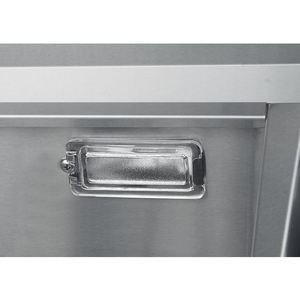 <span class=keywords><strong>Barbecue</strong></span> de table de jardin de luxe en acier inoxydable noir 304, 32 pouces, avec gaz et charbon de bois intégrés, étanche pour l'extérieur - Product Image 6