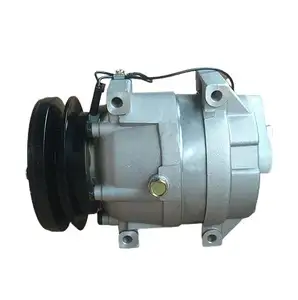 24V Auto Airconditioner Ac Compressor Voor Hyundai Graafmachine 110d-7a/HL730-7/HL740-TM-9 Oem 11q690041/819909396/715618