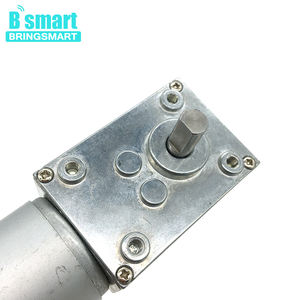 Motor de CC con Engranaje Helicoidal BringSmart A58SW-555 de 12 Voltios, Baja Velocidad, Proveedor de Motores con Certificación CE, Motor Eléctrico Mini de 24v con Caja de Engranajes Autoblocante - Product Image 5