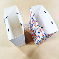 Boîtes et sacs cadeaux personnalisés en papier de sublimation A4 A5 A6, boîtes de rangement pliables en carton pour vêtements, design moderne et simple