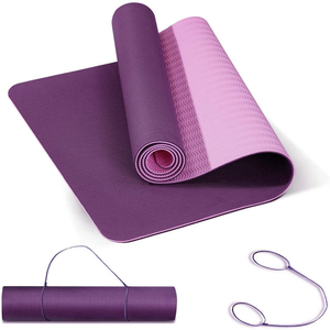 Tapis d'exercice pliable en TPE de 6 mm d'épaisseur, 0,9 kg, antidérapant, durable, imperméable, respectueux de l'environnement, taille personnalisée, pour le Tai Chi et le <span class=keywords><strong>Yoga</strong></span> - Product Image 3