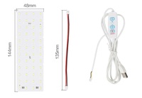 Panel de Luz Nocturna LED, Retroiluminación para Fotos de Litofania, Fuente de Luz de 5V, PCB con Regulación de Intensidad, Accesorios para Impresora 3D