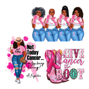 Оптовая Продажа с фабрики, переводная пластизоловая виниловая пленка Dtf, термопереводная бумага для борьбы за лекарство от рака груди - Product Image 1