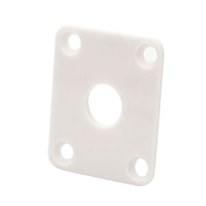 Couvercle de plaques de prise de <span class=keywords><strong>guitare</strong></span> carrée en plastique pour <span class=keywords><strong>guitare</strong></span> électrique LP noir/blanc/jaune - Product Image 3