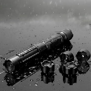 Sıcak toptan 5KM uzun menzilli mavi çok desen lazer işaretçi 450nm perakende ürün tipi - Product Image 3