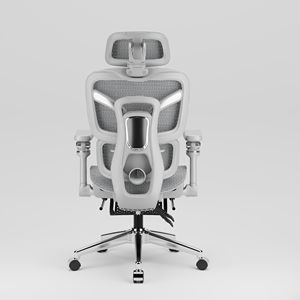 Silla de Oficina Ergonómica de Respaldo Alto, Diseño Moderno, Estilo Tradicional, Silla de Oficina Ejecutiva de Malla Completa de Lujo con Reposapiés - Product Image 4