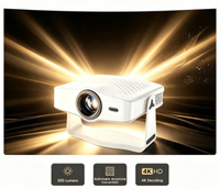 Nuevo Proyector LCD J500 Premium con Android 14, Enfoque Automático, 500 ANSI, Resolución Nativa 1080P, Cine en Casa, Venta al Por Mayor Disponible, Proyector Inteligente