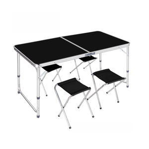 <span class=keywords><strong>Mesa</strong></span> y sillas <span class=keywords><strong>de</strong></span> camping <span class=keywords><strong>de</strong></span> 6 pies, <span class=keywords><strong>mesa</strong></span> <span class=keywords><strong>de</strong></span> <span class=keywords><strong>picnic</strong></span> plegable portátil con sillas, <span class=keywords><strong>mesa</strong></span> <span class=keywords><strong>de</strong></span> playa Plegable ligera para fiesta - Product Image 3