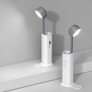 โคมไฟตั้งโต๊ะ LED พับได้อัจฉริยะสำหรับขายส่ง พร้อมฟังก์ชั่นหรี่ไฟปรับความเร็ว ป้องกันแสงแยงตา ใช้เป็นไฟอ่านหนังสือ ที่วางโทรศัพท์ และไฟฉาย - Product Image 6