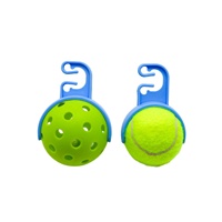 Nouveau support de balles de pickleball pour clôture de terrain de pickleball/tennis et accessoires de fixation pour pickleball/tennis, léger et portable (13g)