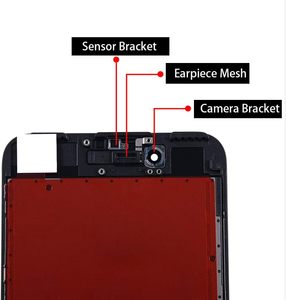 Écran LCD de remplacement noir pour <span class=keywords><strong>IPHONE</strong></span> <span class=keywords><strong>7</strong></span> Plus, 5,5 pouces, avec numériseur tactile 3D, compatible avec les modèles A1661, A1784, A1785 - Product Image 4