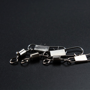 Aohu Mousqueton pivotant pour la pêche 12345681012147, attache pour la pêche en mer et en roche, type pivotant et anneau - Product Image 2