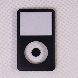 Façade noire, argentée et grise avec bouton pour boîtier avant <span class=keywords><strong>Classic</strong></span> 6e/6,5e/7e génération (80 Go/120 Go/160 Go) - Product Image 1