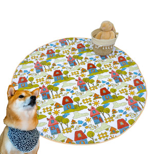Kullanımlık bezi yıkanabilir köpek yavrusu pedi taşınabilir su geçirmez Pet seyahat paspaslar eğitim çiş pedleri köpekler ve kediler için - Product Image 1