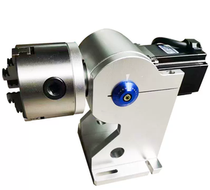 Nueva Máquina de Marcado Láser de Fibra con Eje Rotatorio <span class=keywords><strong>LAMBD</strong></span> D80, Accesorio de Sujeción para Anillos de Aluminio y Joyería, Pieza de Trabajo Cilíndrica - Product Image 2