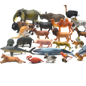 Hot Gift Beautiful <strong>Oilpainting</strong> Animal Figure Realistic Art Sculpture Cute Miniature Solid Hard Wholesale Kids Toys 5000 Designs - Product Image 5