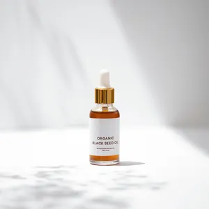 Private Label Zwart Zaad Verhelderende Bliksem Anti Acne Verwijderen Vochtinbrengende Crème Organische Natuurlijke Gezichtshuidolie Voor Gezicht