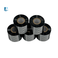 30mm*200m Thermisch Transferlint Goud Zwart Datum Hete Stempelprint Batchcode Hete Stempel Lint Codeerfolie