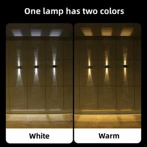 Lampe solaire LED pour jardin, éclairage extérieur étanche, lampe murale à angle réglable, pour balcon, escalier, clôture, lampes solaires à économie d'énergie - Product Image 3