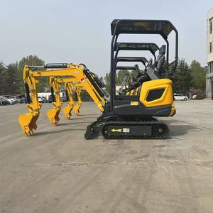 Precio barato chino de Mini excavadora 1.5Ton Hidráulico Pequeño Micro Crawler Bagger Digger - Product Image 4