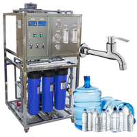 Usine 500L/H 3200gpd 400 800 Gpd Domestique Commercial Ménage Ro Osmose Inverse Filtre À Eau Systèmes De Système De Filtration