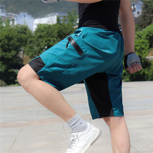 Pantaloncini da <span class=keywords><strong>Mountain</strong></span> <span class=keywords><strong>Bike</strong></span> da uomo in discesa MTB da bicicletta pantaloncini estivi da biancheria intima nera ad asciugatura rapida pantaloncini da ciclismo - Product Image 2