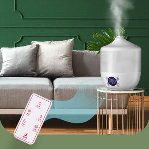 Kotak minyak esensial rumah tangga penyebar Aroma aromaterapi diffuser pedagang grosir pengendali jarak jauh pintar pelembap udara kecil - Product Image 1
