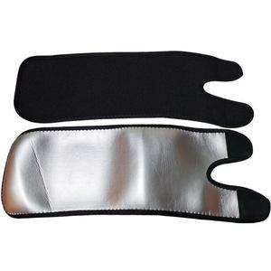 Bandeau de sudation noir en spandex pour le yoga et l'exercice, équipement amincissant pour les bras, pour adultes - Product Image 2