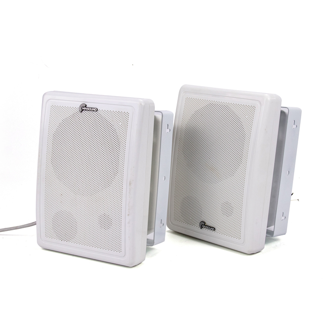 Minsound Plastic Wall Speaker with 5" Woofer-Good Sound Music Player Wall Mounted Loudspeaker
