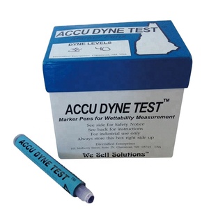 Bolígrafo de Tinta Plástica Azul ACCU Americano para Pruebas de Tensión Superficial en Películas, para Imprentas - Product Image 1