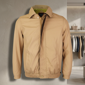 New Arrivals Winter Warm Thick Both Sides Wear Stand Collar Bomber <b>Jacket</b> <b>Flight</b> <b>Jacket</b> for <b>Men</b> - Product Image 2