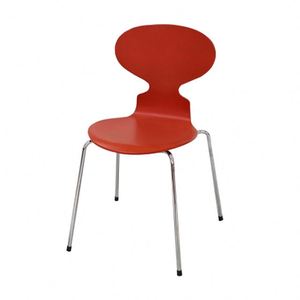 Escritorio Arne <span class=keywords><strong>Jacobsen</strong></span> con Mesa de Madera y Metal Ignífuga, <span class=keywords><strong>Silla</strong></span> de Madera Curvada Apilable, Sillas de Comedor - Product Image 3