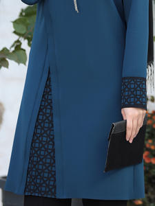Ensemble Neuf Deux-Pièces pour Femmes Arabes, Abaya de Dubaï, Vêtements Musulmans du Moyen-Orient et d'Asie du Sud-Est, Tailles S-XL - Product Image 4