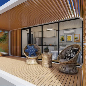 Kit de casa prefabricada estándar australiano para Nueva Zelanda, casa de playa pequeña personalizada, casas prefabricadas de manzana - Product Image 2